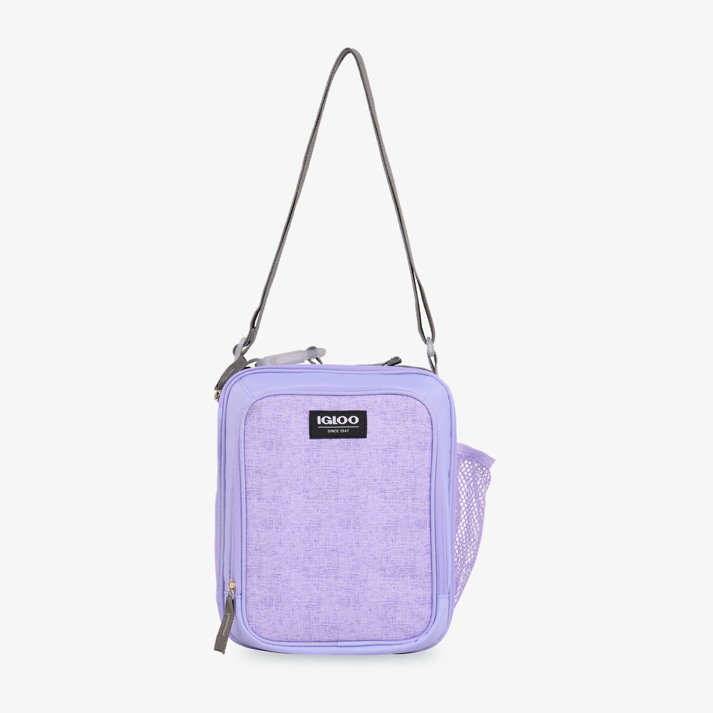 Kids Everyday Lunch Vertical Cooler Bag R9 - Lilac - Strap View