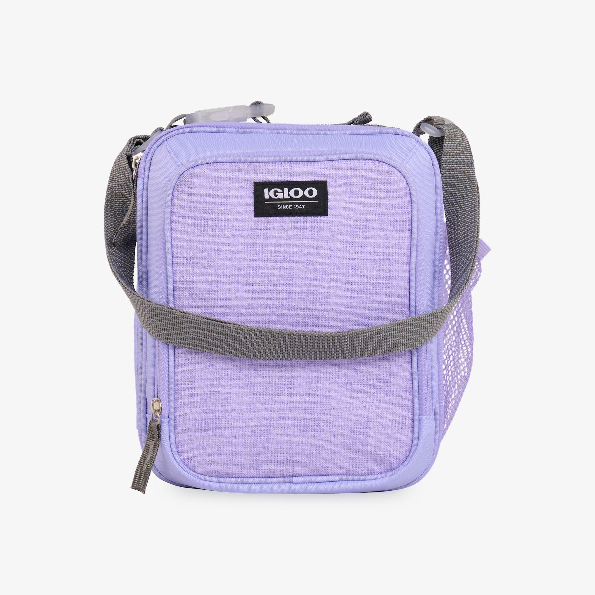 Kids Everyday Lunch Vertical Cooler Bag R9 - Lilac - Front View