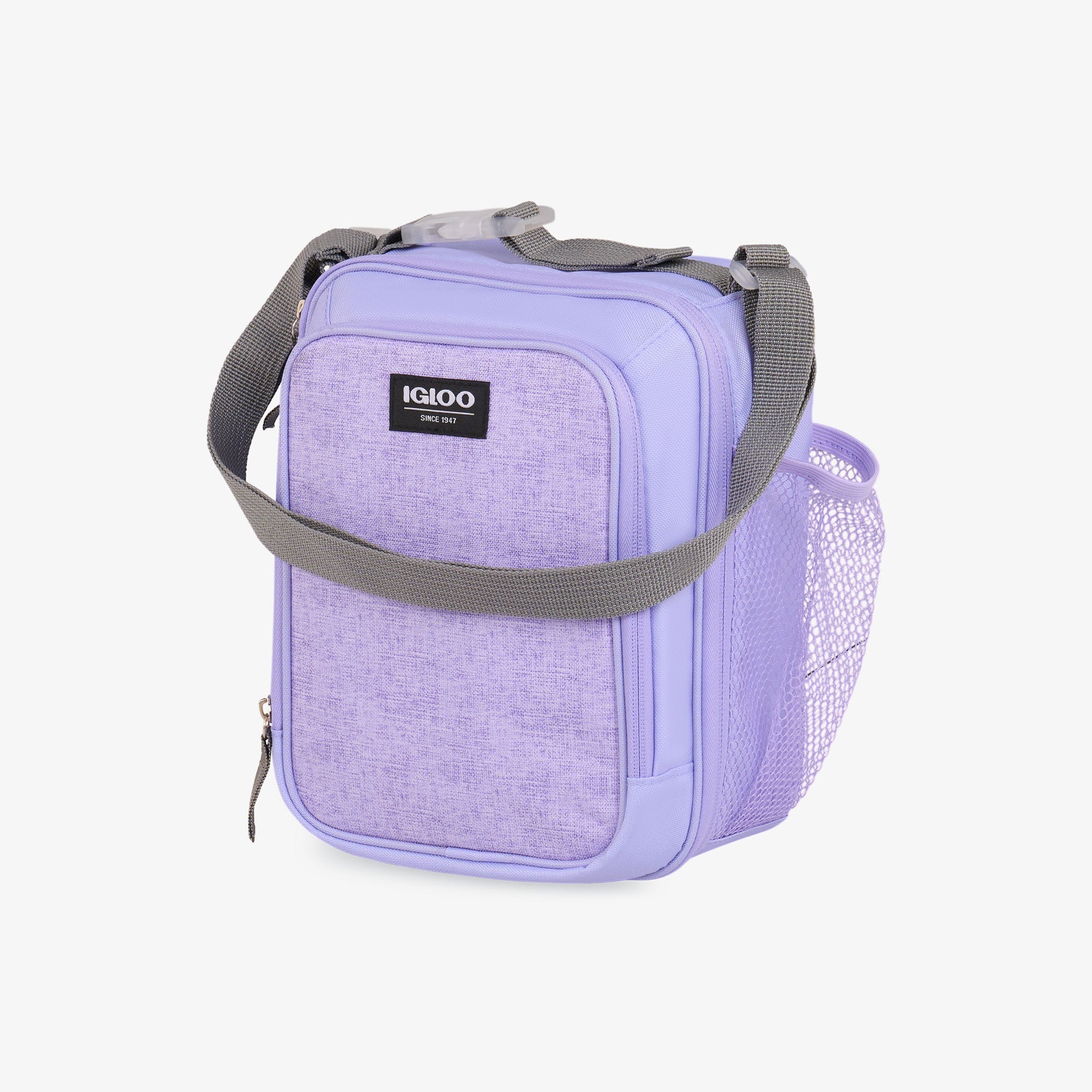 Kids Everyday Lunch Vertical Cooler Bag R9 - Lilac - Product View