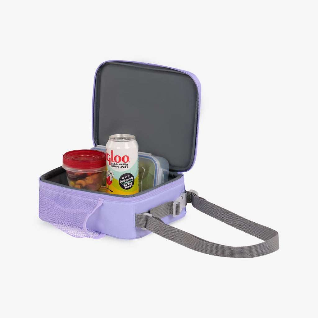 Kids Everyday Lunch Vertical Cooler Bag R9 - Lilac - Product View