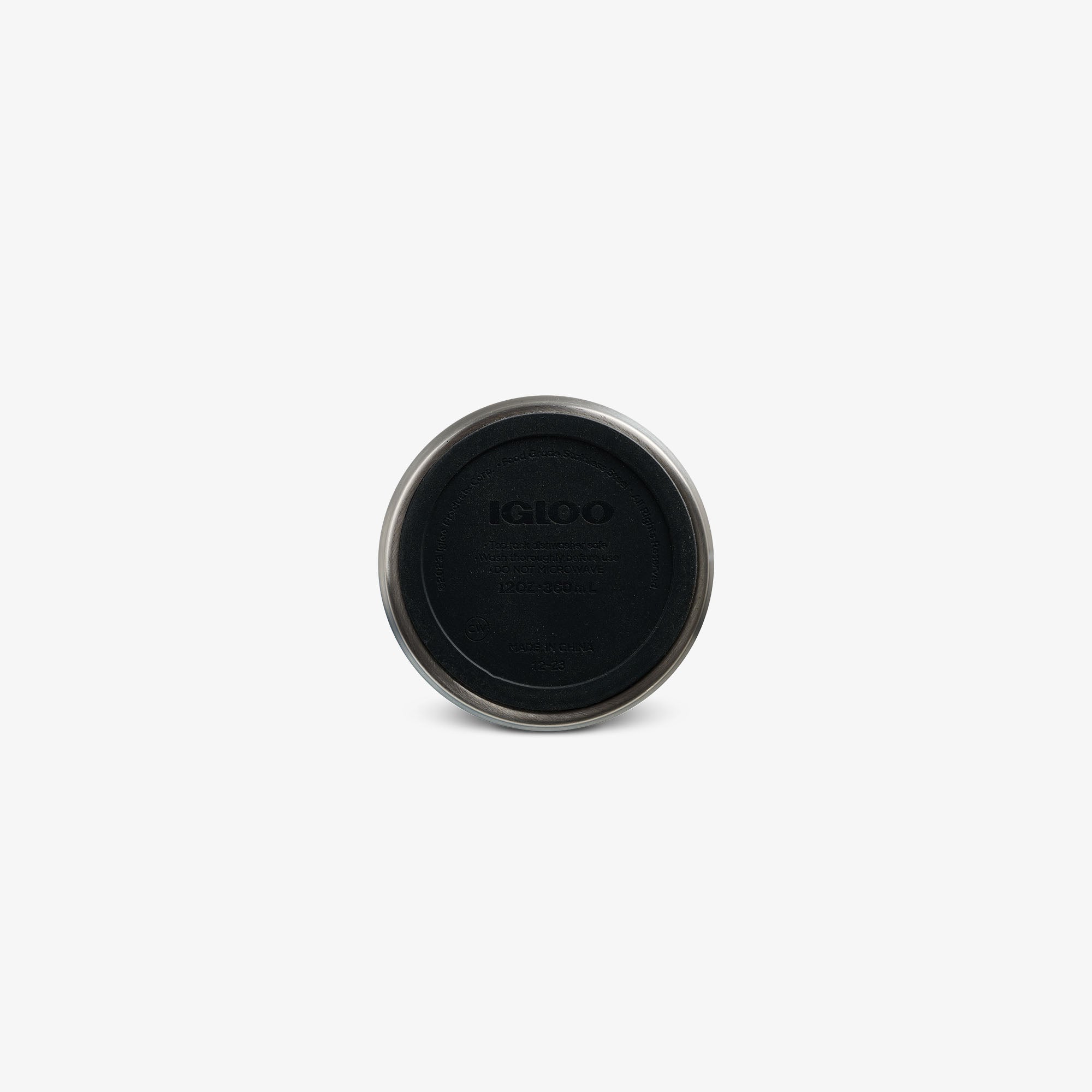 12 Oz Flip ‘n’ Sip Tumbler D4 - Carbonite - Product View