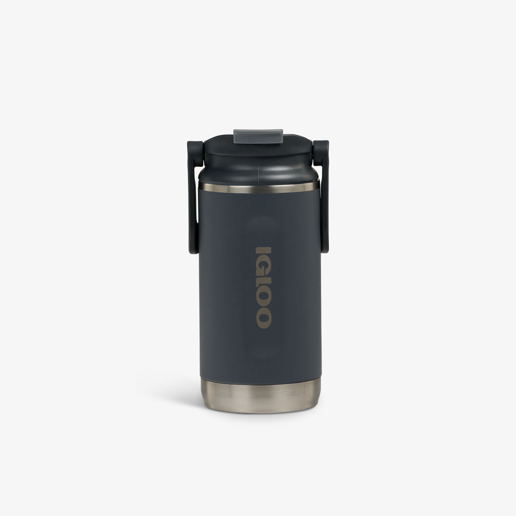 12 Oz Flip ‘n’ Sip Tumbler D4 - Carbonite - Front View