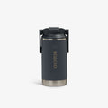12 Oz Flip ‘n’ Sip Tumbler D4 - Carbonite - Front View