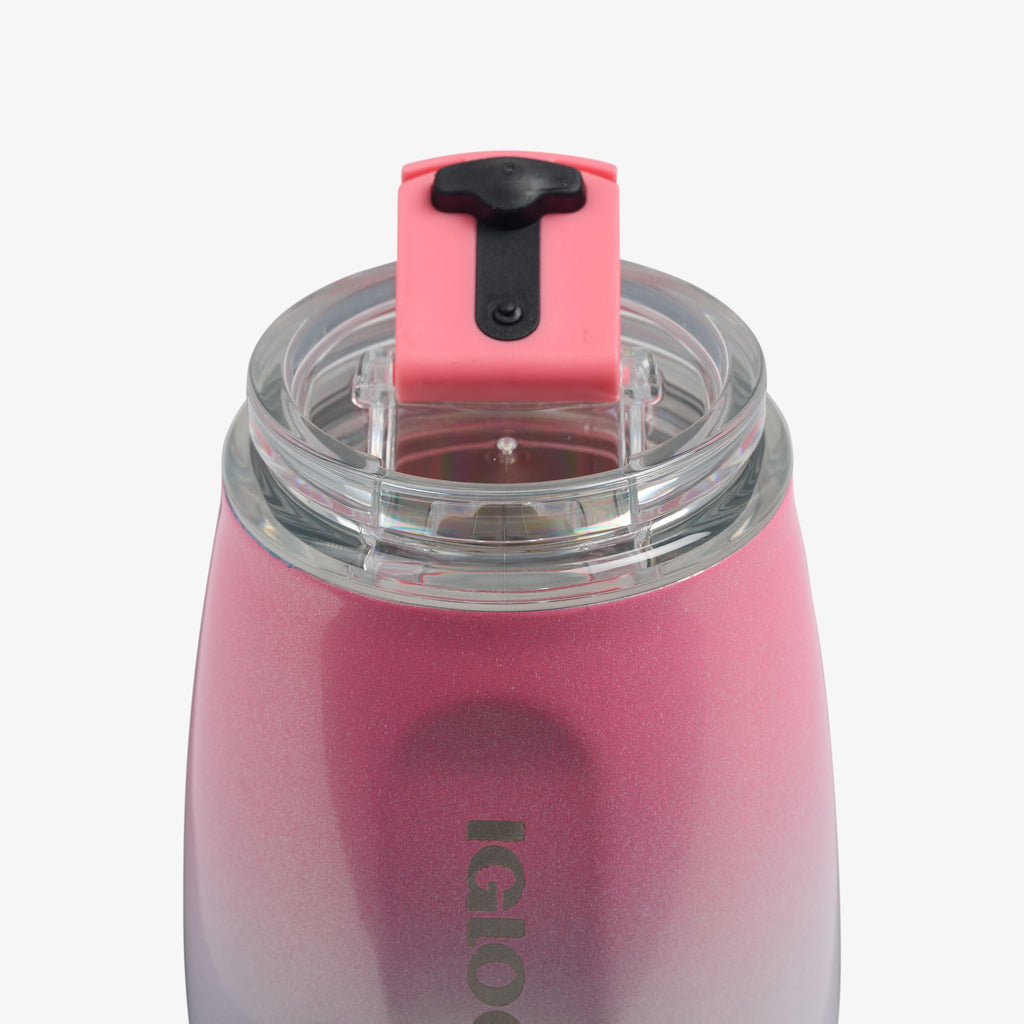10 Oz Wine Tumbler B9 - Gradient Pink - Product View